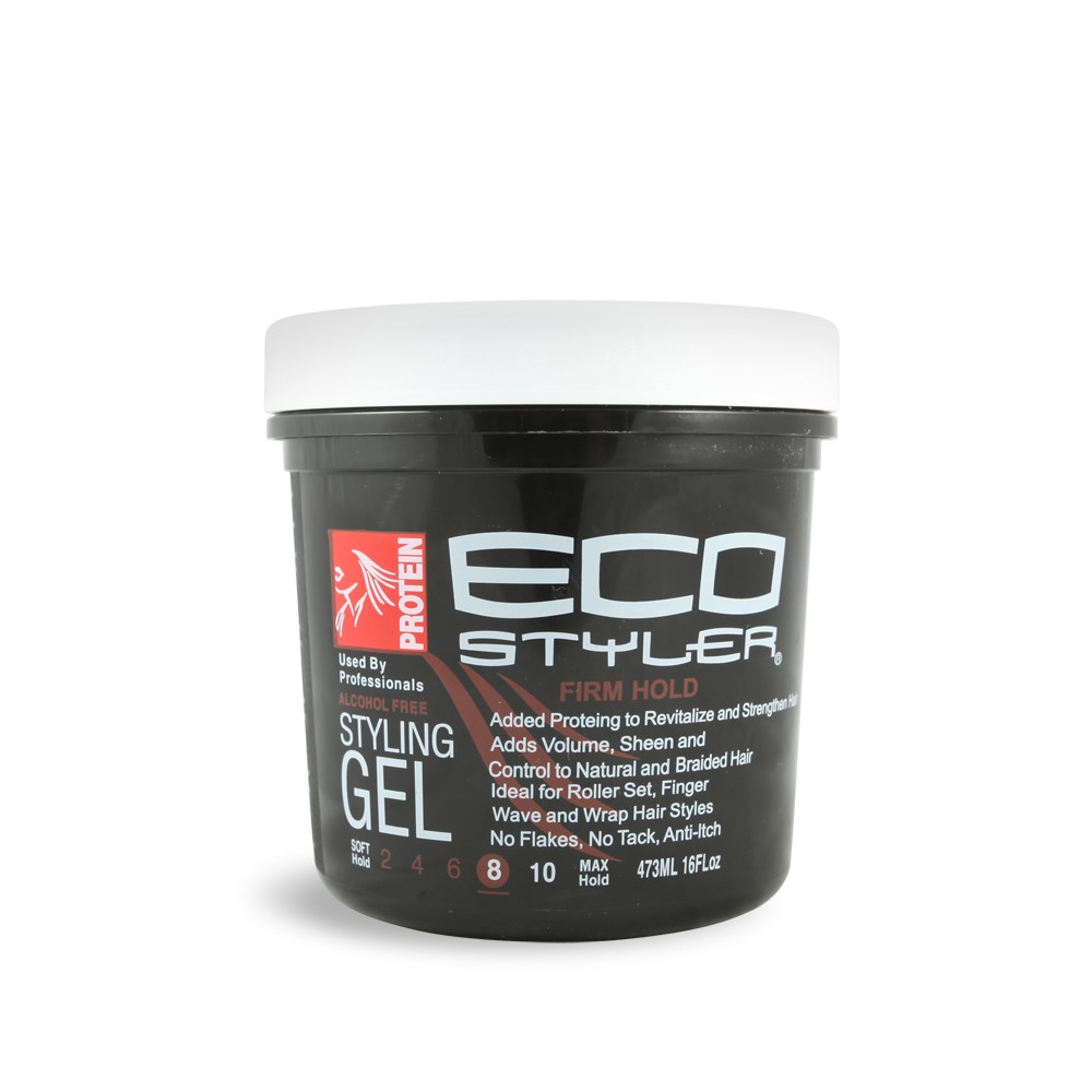 ECO Styler Professional Styling Gel, Olive Oil, Max Hold 10, 16 oz (Pack of  2)